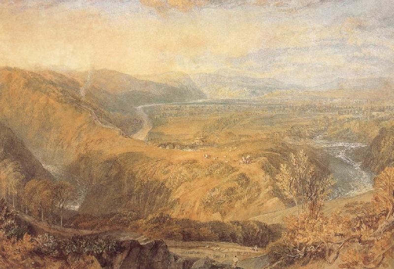 J.M.W. Turner Crook of Lune,Looking Towards Hornby Castle France oil painting art